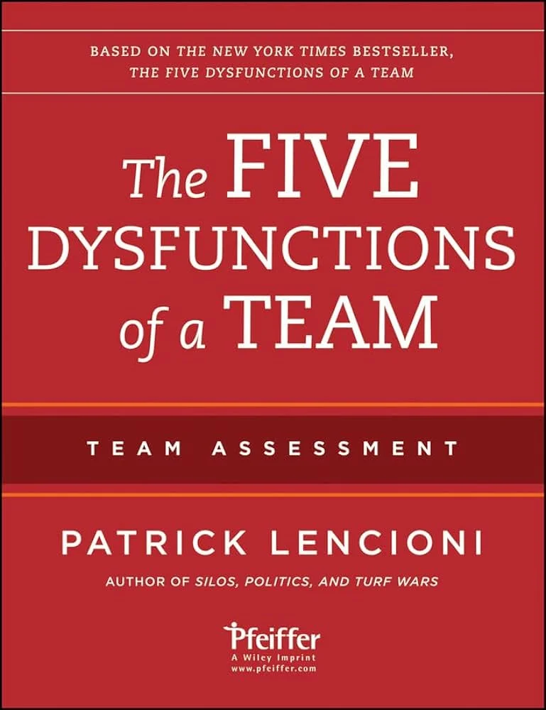 Five Dysfunctions of a Team by Patrick Lencioni